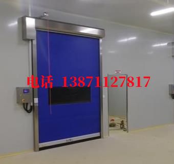 秦都拉链密封快速卷帘门